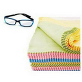Microfiber glasses cleaning cloth